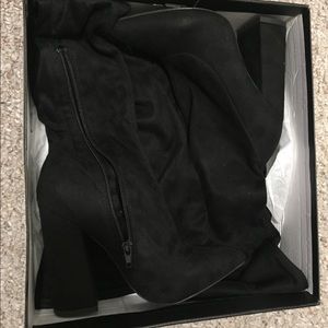 Black Over the Knee Boots | Missguided